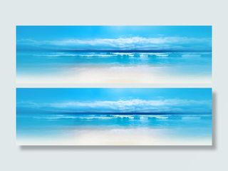 通用海报背景banner