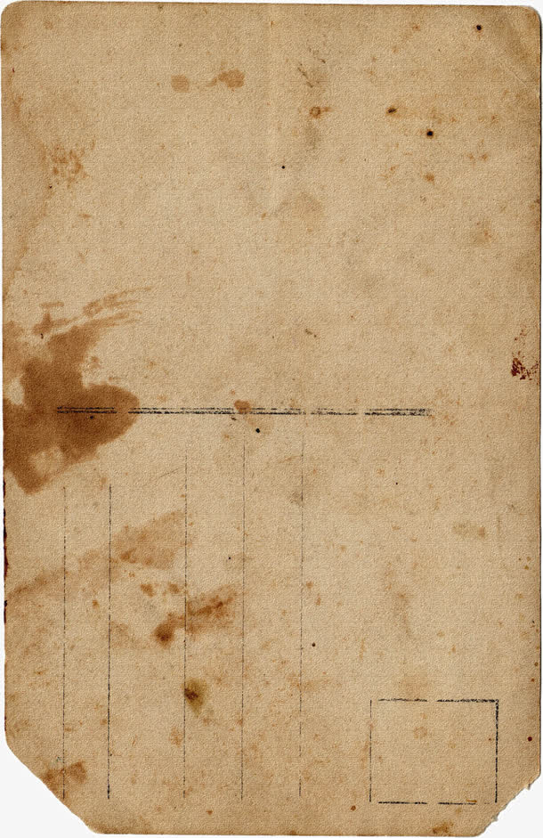 怀旧纸张信纸免抠