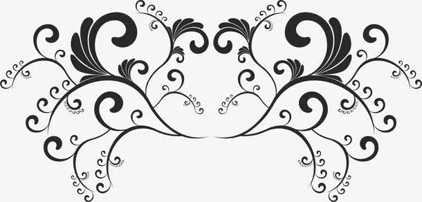 边框角花底纹素材免抠