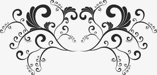 边框角花底纹素材免抠