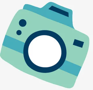 卡通照相机png素材免抠