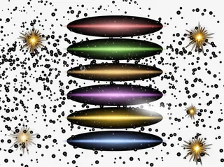 多款闪耀光效矢量图免抠