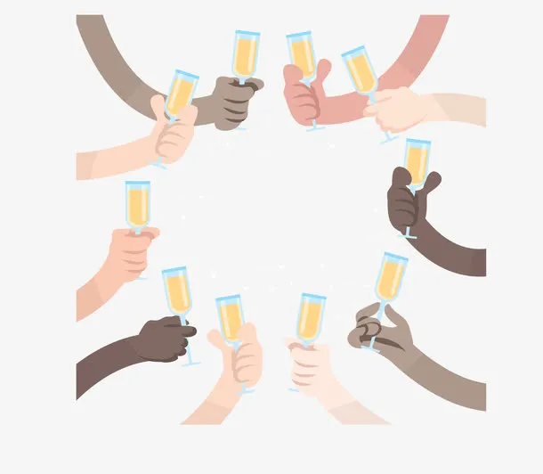 酒席聚会敬酒免抠