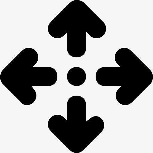 四箭图标免抠
