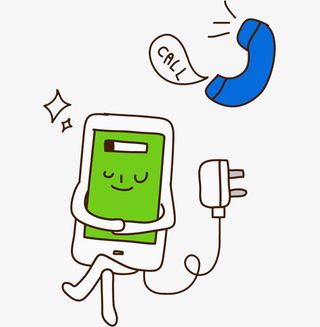 创意的充电器免抠