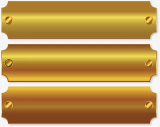 矢量黄金牌免抠