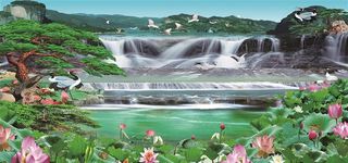 中国山水背景图高清