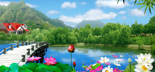 风景背景