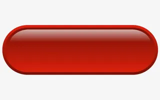 红色药丸形条形按钮图案免抠