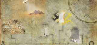 复古背景历史科技banner海报高清