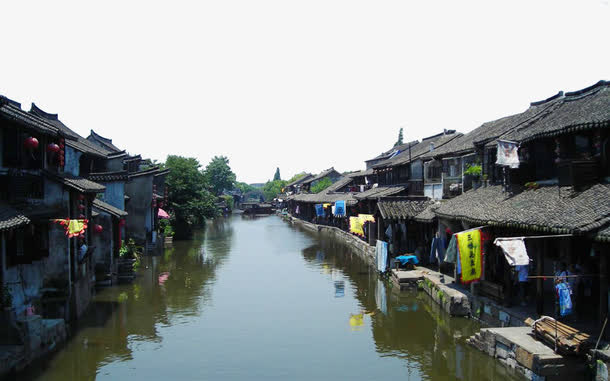 浙江乌镇景色素材图片免抠