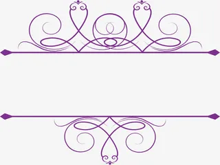 欧式花藤标题框免抠