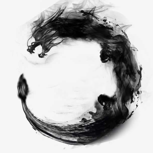 黑色的烟雾免抠