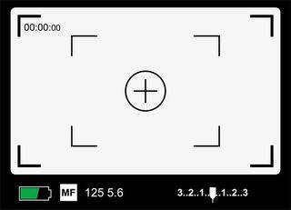 相机取景框取景器免抠