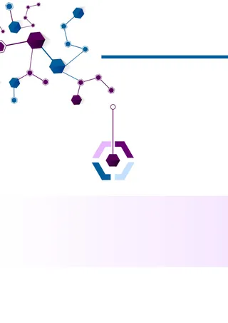 商务画册分子结构几何体封面背景高清