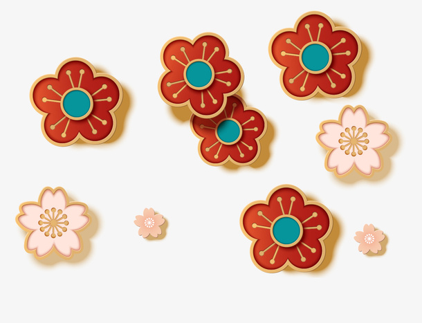 新年装饰素材11免抠