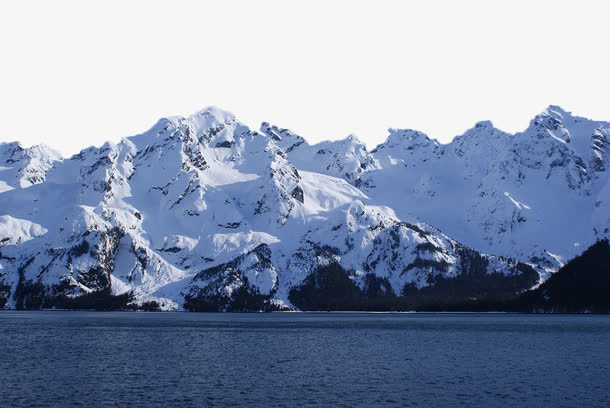 雪山冰川免抠