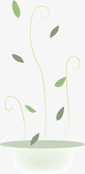 春天盆景装饰免抠