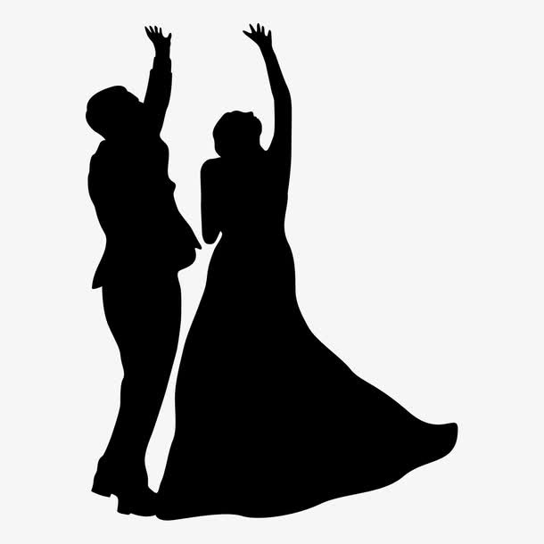 开心的结婚人免抠