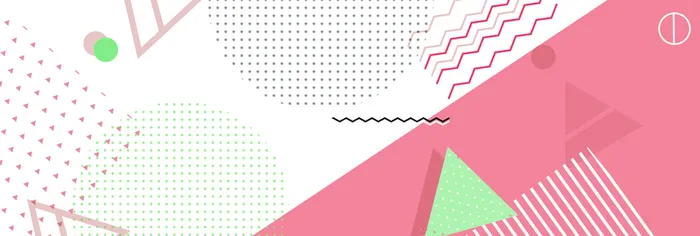 简约创意几何电商女装促销背景高清