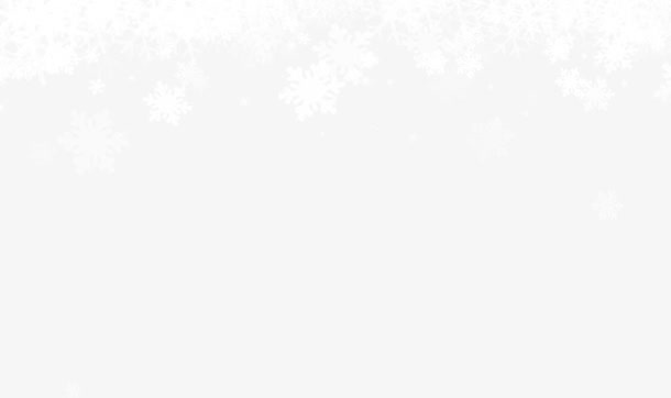 冬季白色雪花漂浮素材免抠