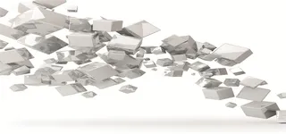 灰色立体方块背景高清