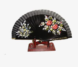 古典扇子图案免抠