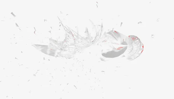 科技元素光影变幻免抠