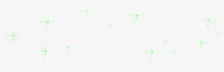 绿色斑点星光免抠