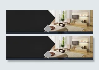 大气沉稳家居五金背景海报高清