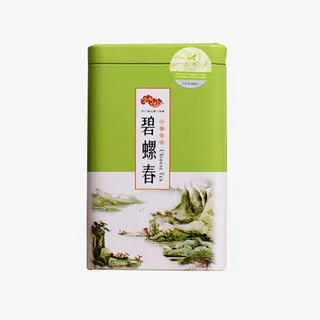 罐装正宗雨前碧螺春茶叶免抠