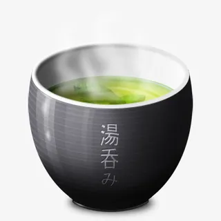 中国风茶杯喝茶免抠