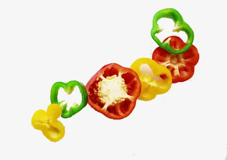 切片的辣椒免抠