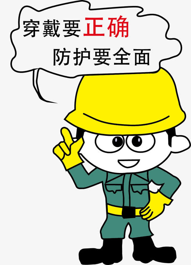 穿戴要正确免抠