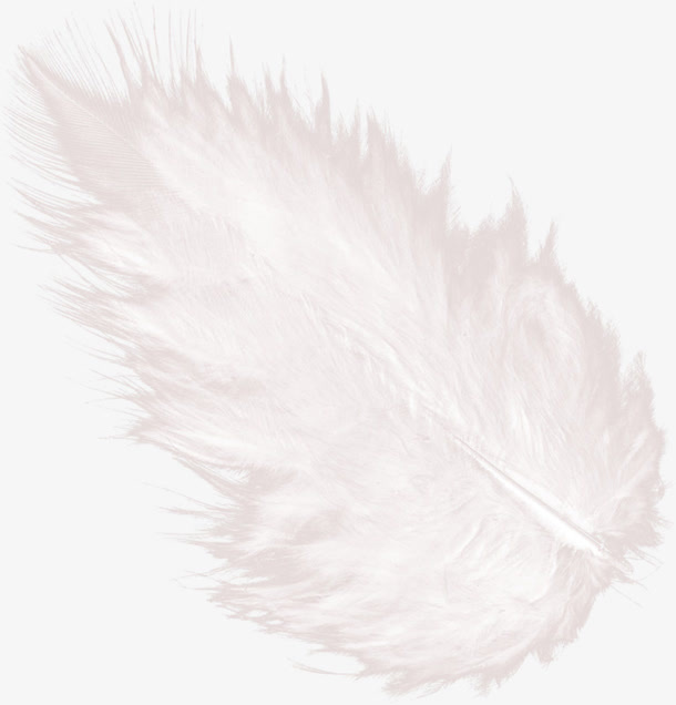 白色绒毛免抠