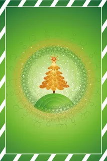 小清新可爱简约圣诞节高清