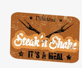 复古餐厅标志免抠