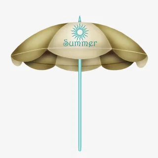 夏日大遮掩伞免抠