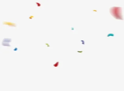 漂浮花瓣透明png素材免抠