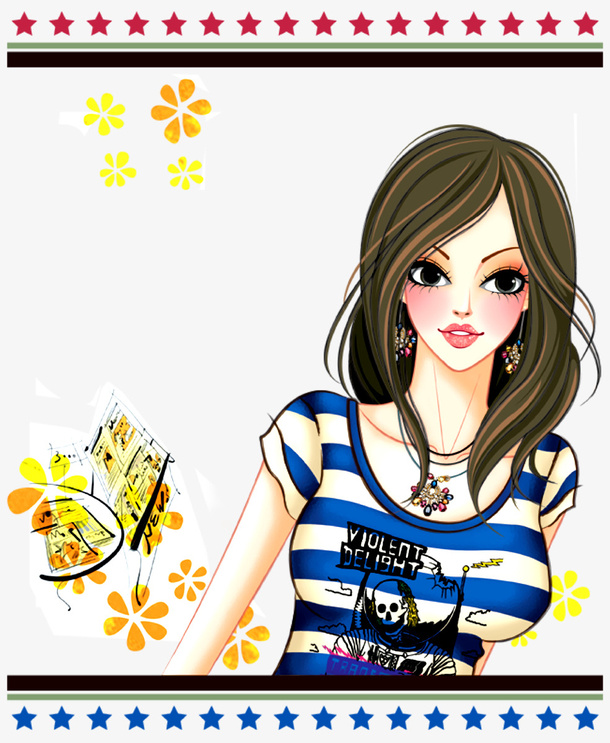 女孩免抠