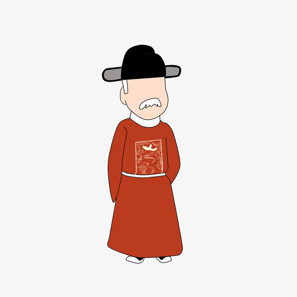 古代官员形象免抠