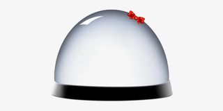 可爱浪漫水晶球装饰免抠