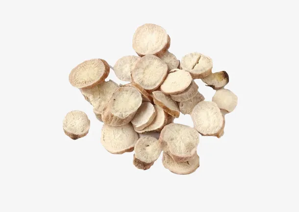 中药饮片白芍实物图免抠
