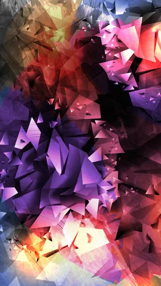 彩色几何渐变H5背景高清