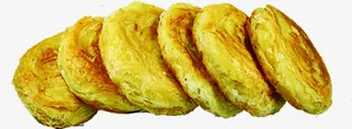 美味酥饼素材金秋免抠