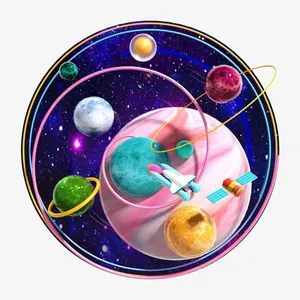 立体三维星空免抠图免抠