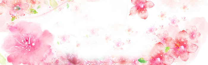 粉色手绘花背景高清