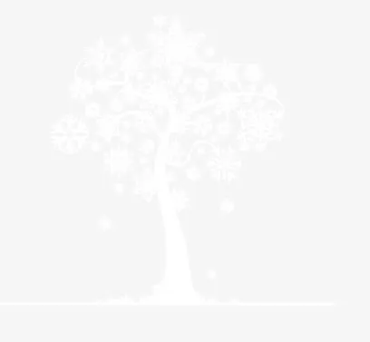 雪花树免抠