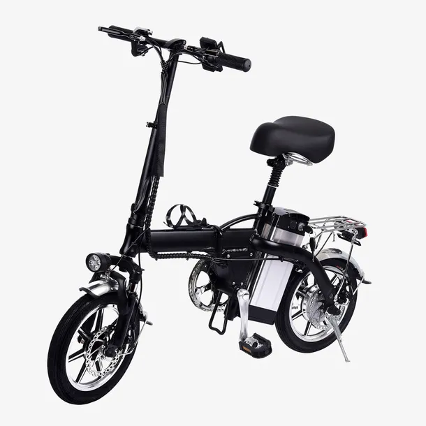 14寸 电动自行车 锂电池免抠
