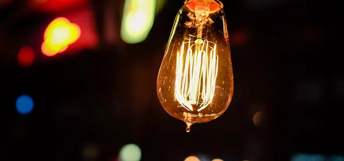 灯光摄影橙色电商海报背景高清